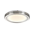 **Technische titel in het Nederlands: Modern inbouw LED plafondlamp met verzilverd frame**