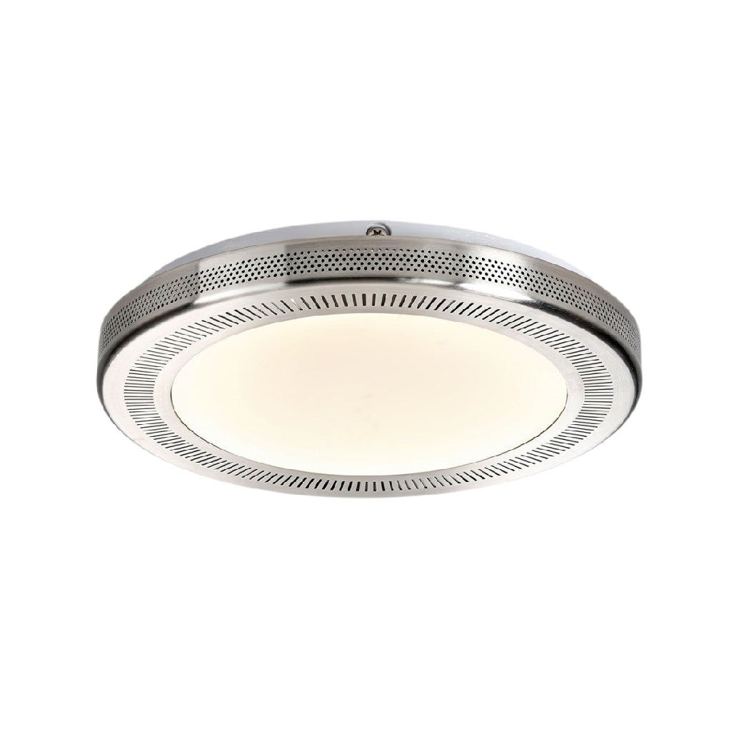 **Technische titel in het Nederlands: Modern inbouw LED plafondlamp met verzilverd frame**